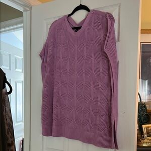 Lavender Knit Women's Sweater